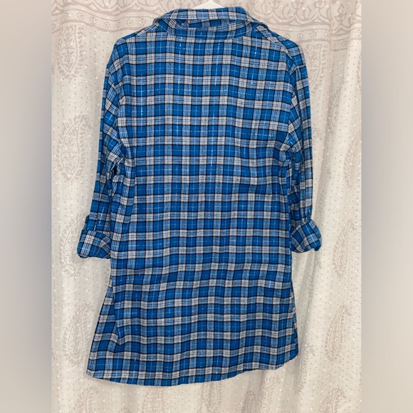 NFL Women’s Detroit Lions Medium Flannel - Picture 2 of 5